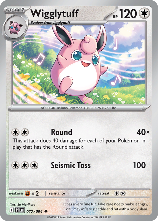 Wigglytuff - 077/094 - Uncommon