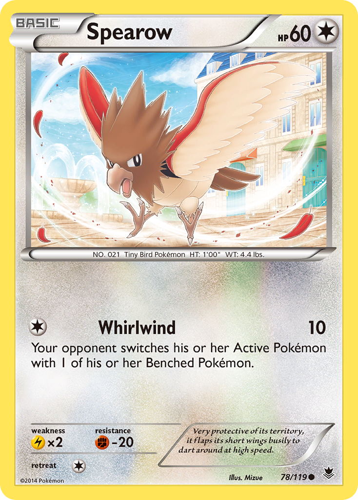Spearow - 078/119 - Common