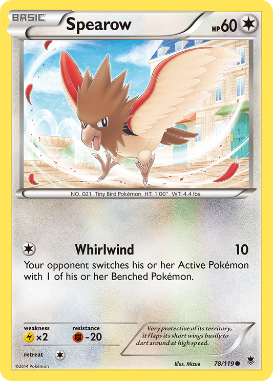 Spearow - 078/119 - Common