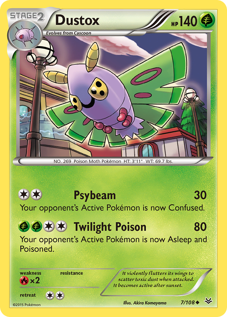 Dustox - 007/108 - Uncommon
