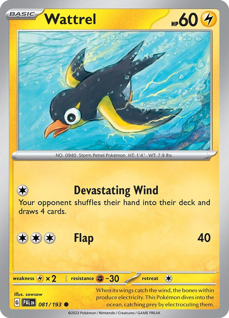 Wattrel - 081/193 - Common
