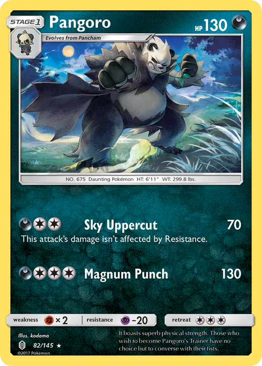 Pangoro - 082/145 - Rare