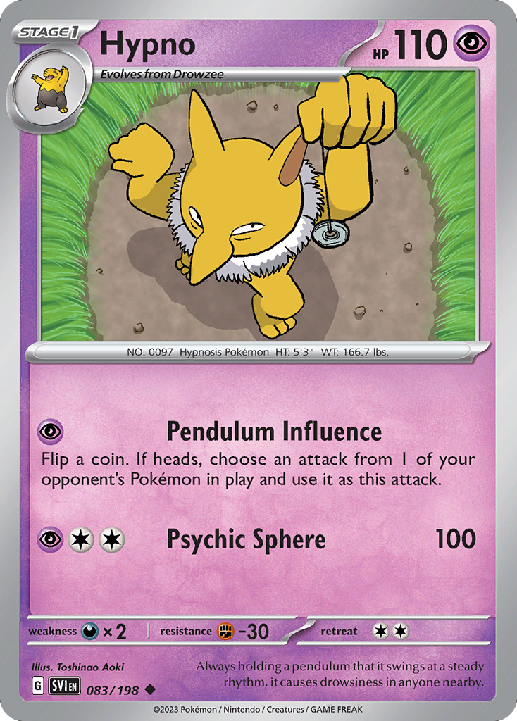 Hypno - 083/198 - Uncommon