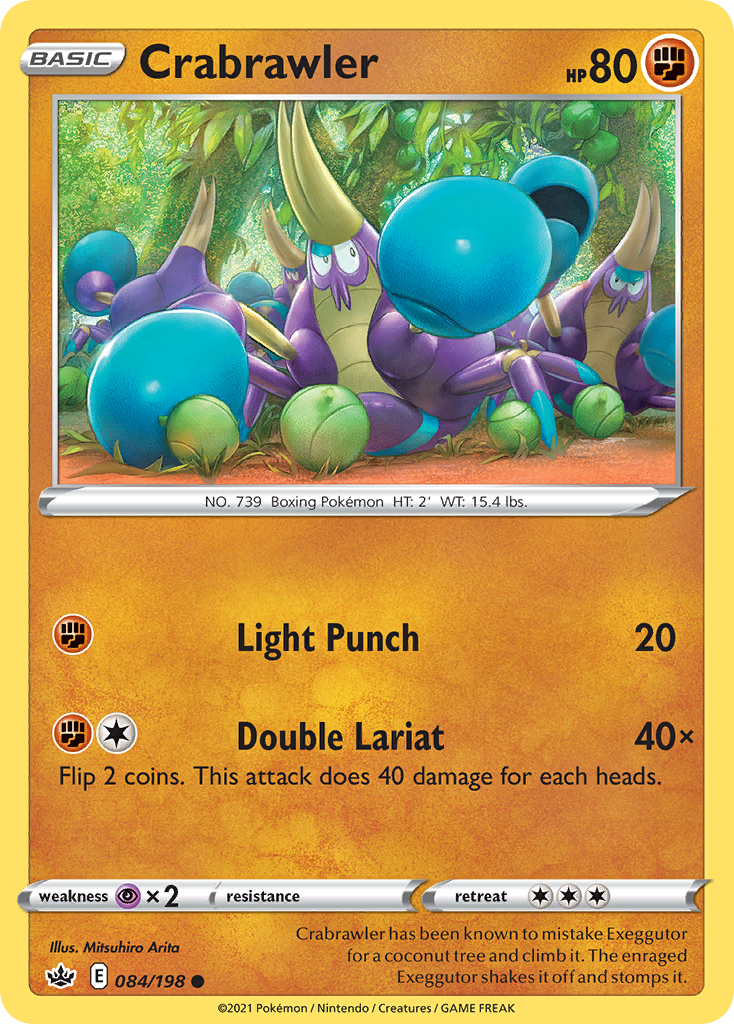 Crabrawler - 084/198 - Common