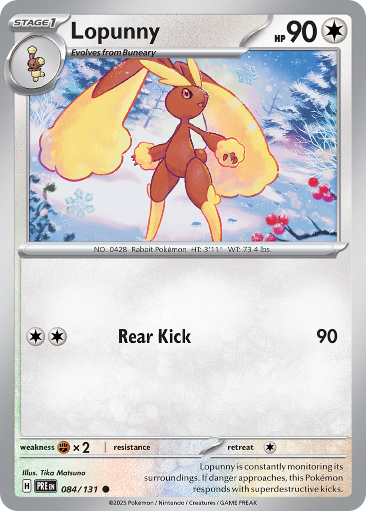 Lopunny - 084/131 - Common