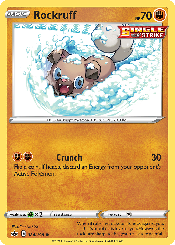 Rockruff - 086/198 - Common