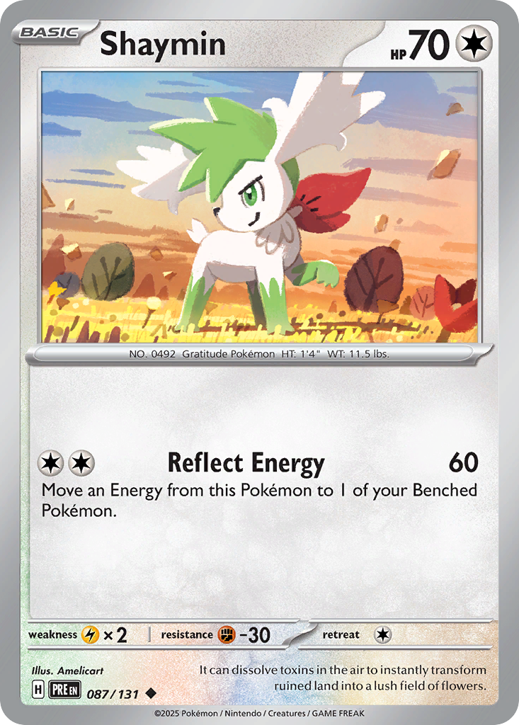 Shaymin - 087/131 - Uncommon