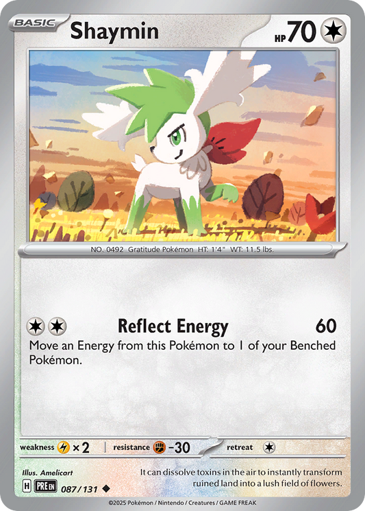Shaymin - 087/131 - Uncommon