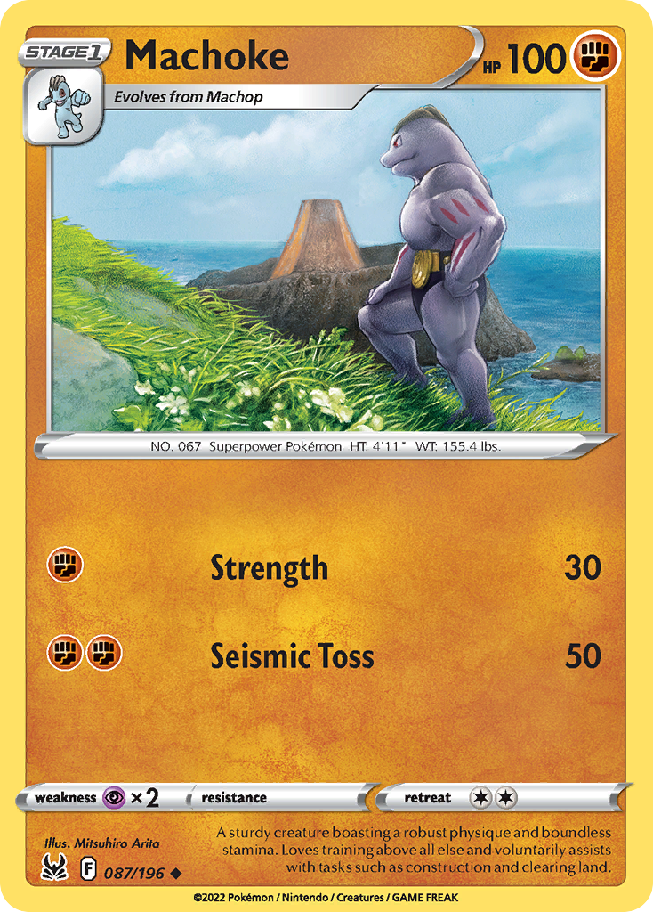 Machoke - 087/196 - Uncommon