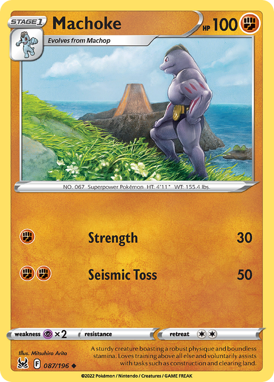 Machoke - 087/196 - Uncommon