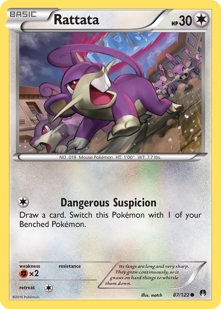 Rattata - 087/122 - Common