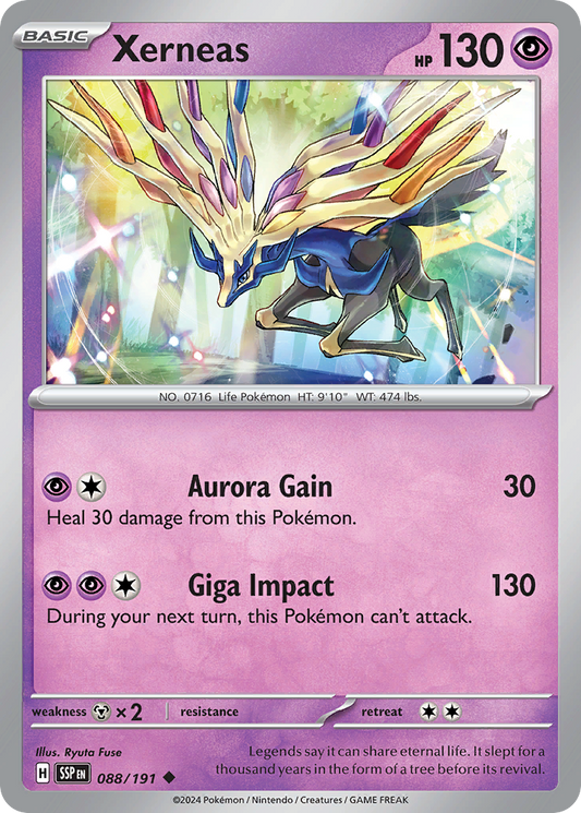 Xerneas - 089/191 - Uncommon