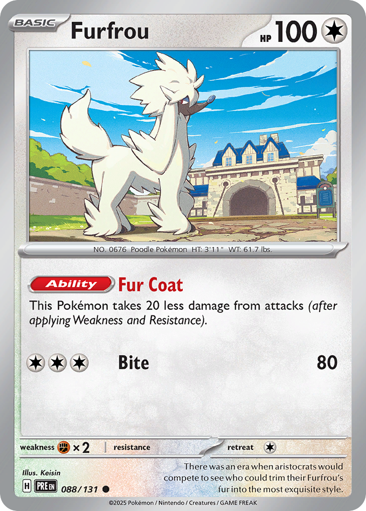 Furfrou - 088/131 - Common