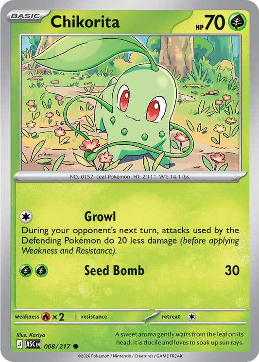 Chikorita - 008/217 - Common