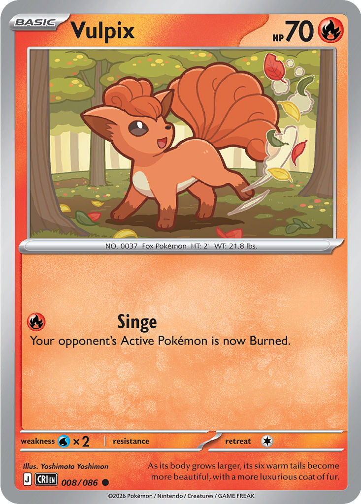 Vulpix - 008/086 - Common