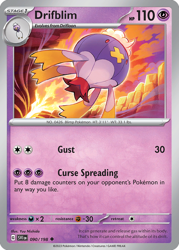 Drifblim - 090/198 - Uncommon