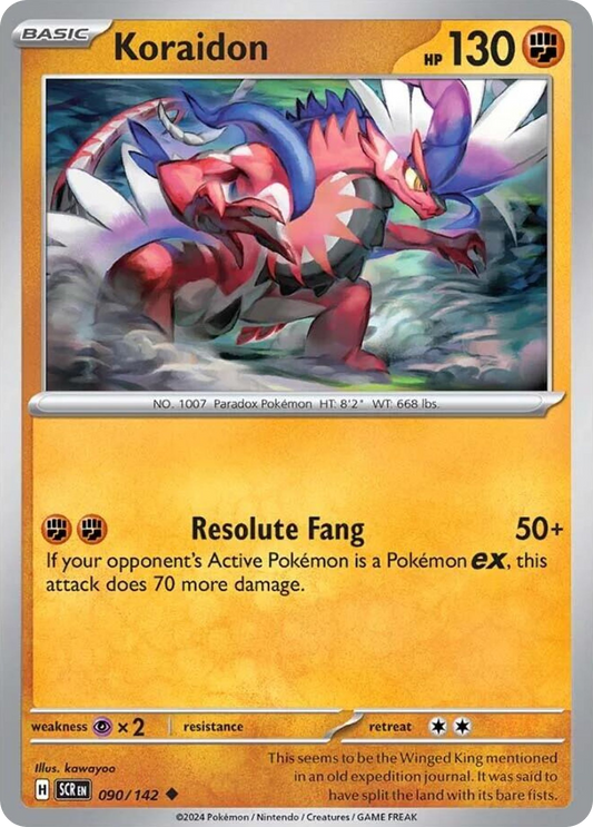 Koraidon - 090/142 - Uncommon