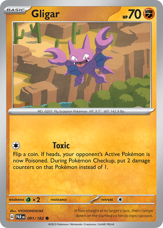 Gligar - 091/182 - Common