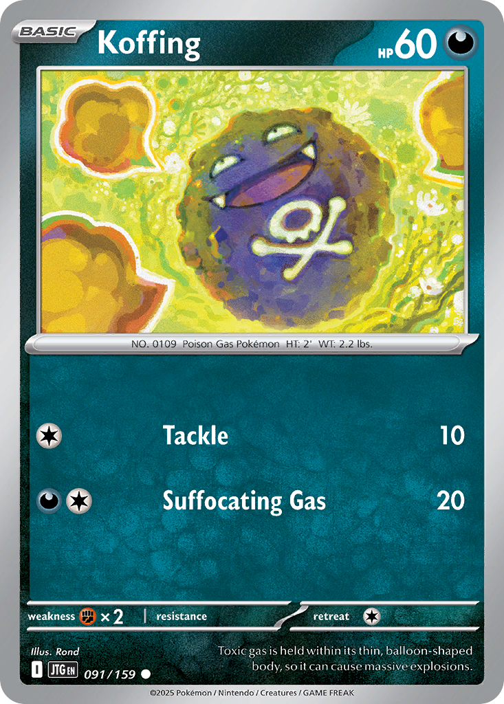 Koffing - 091/159 - Common