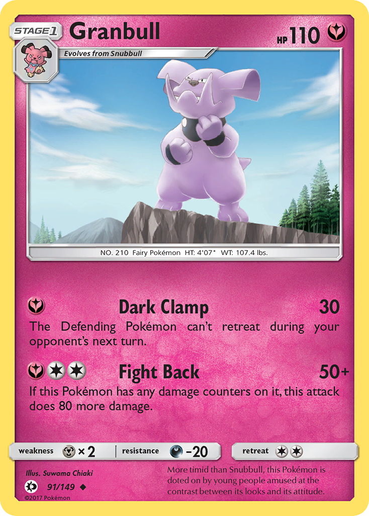 Granbull - 091/149 - Uncommon