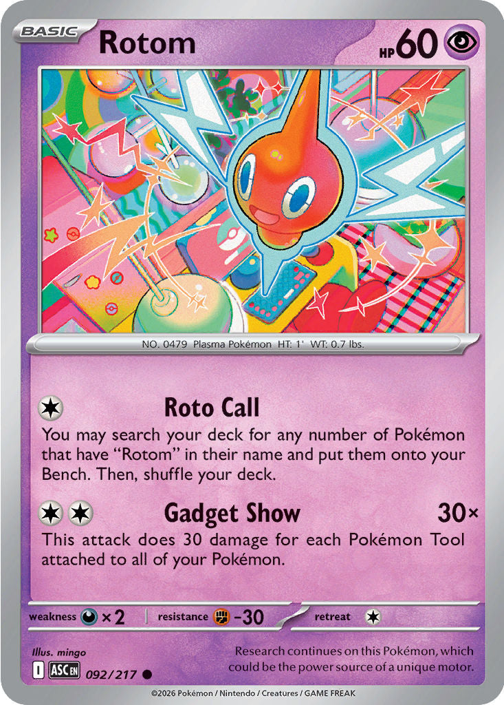 Rotom - 092/217 - Common