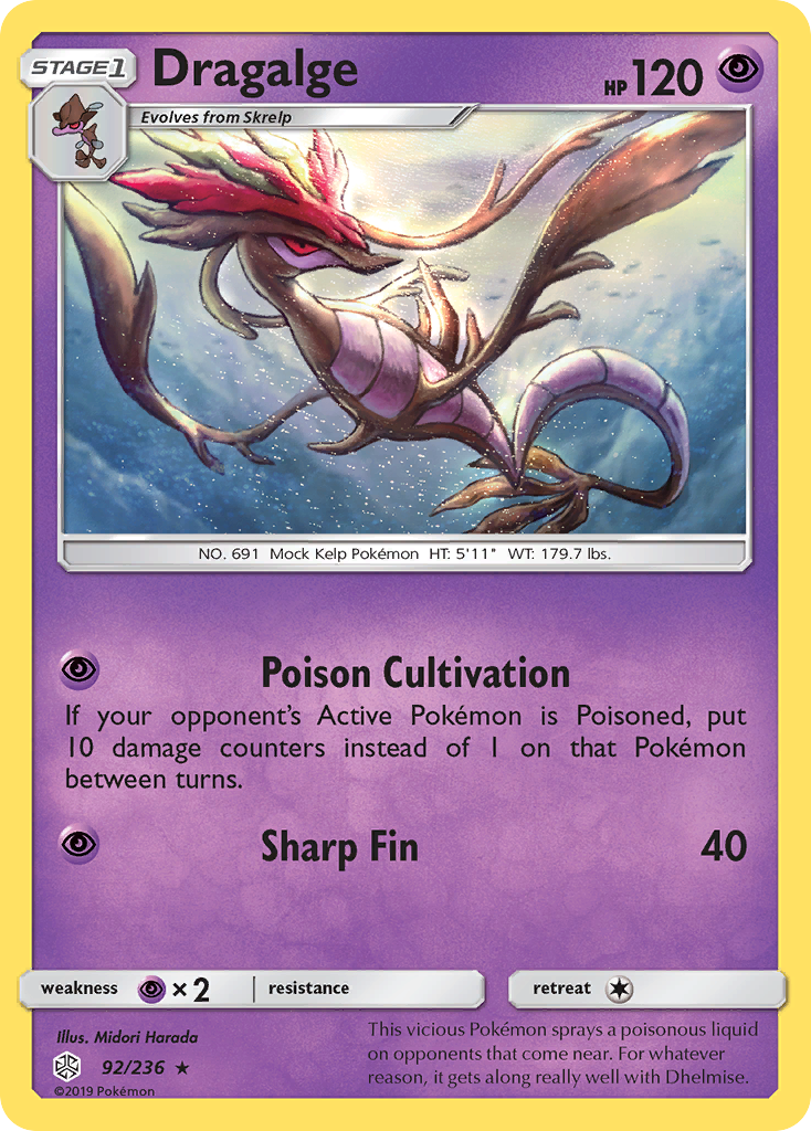Dragalge - 092/236 - Rare