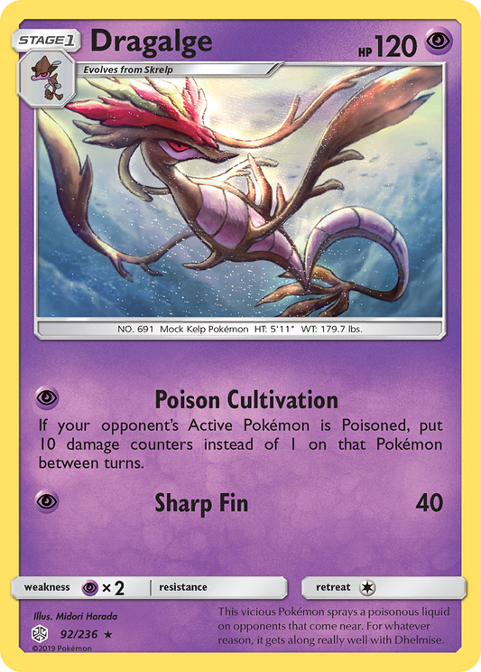 Dragalge - 092/236 - Rare