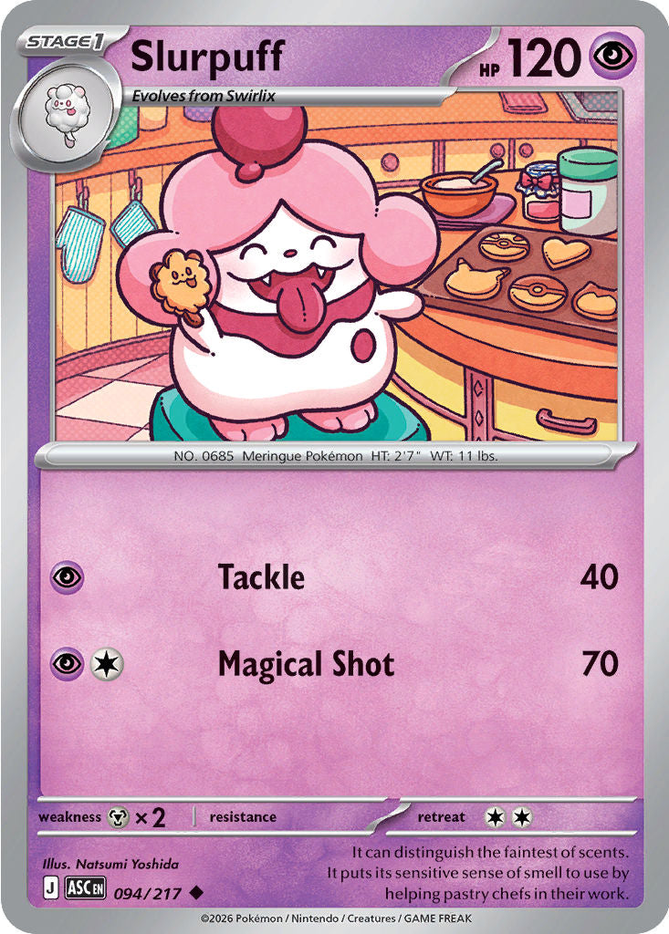 Slurpuff - 094/217 - Uncommon