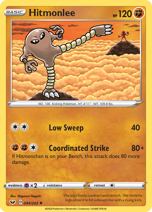 Hitmonlee - 094/202 - Uncommon