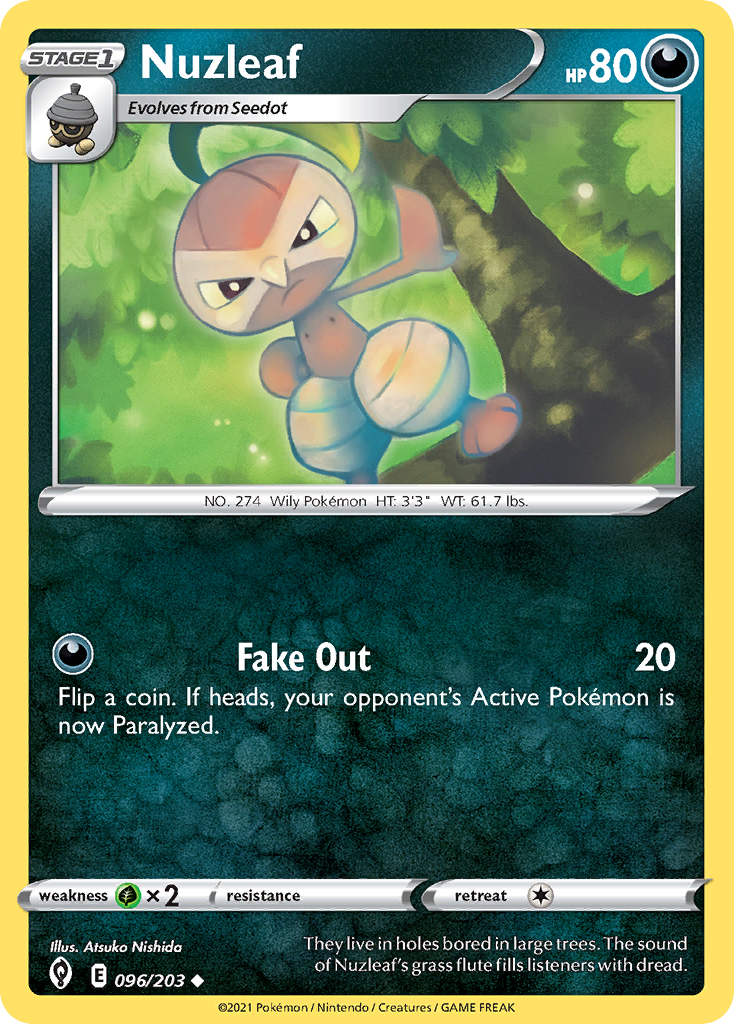 Nuzleaf - 096/203 - Uncommon