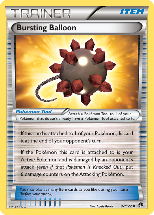 Bursting Balloon - 097/122 - Uncommon
