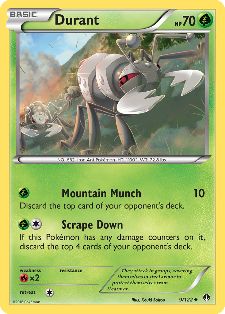 Durant - 009/122 - Uncommon