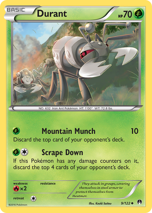 Durant - 009/122 - Uncommon