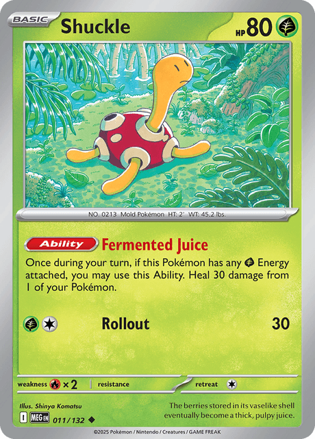 Shuckle - 011/132 - Common